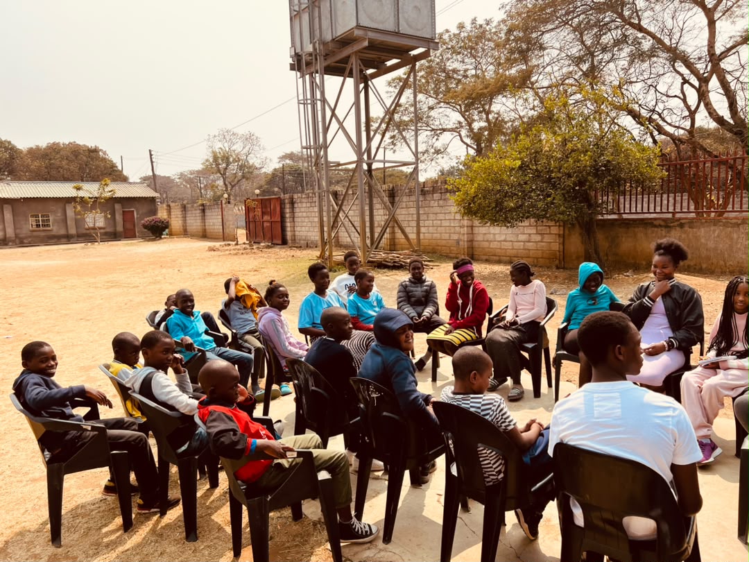 The Juniors teacher leading an open discussion